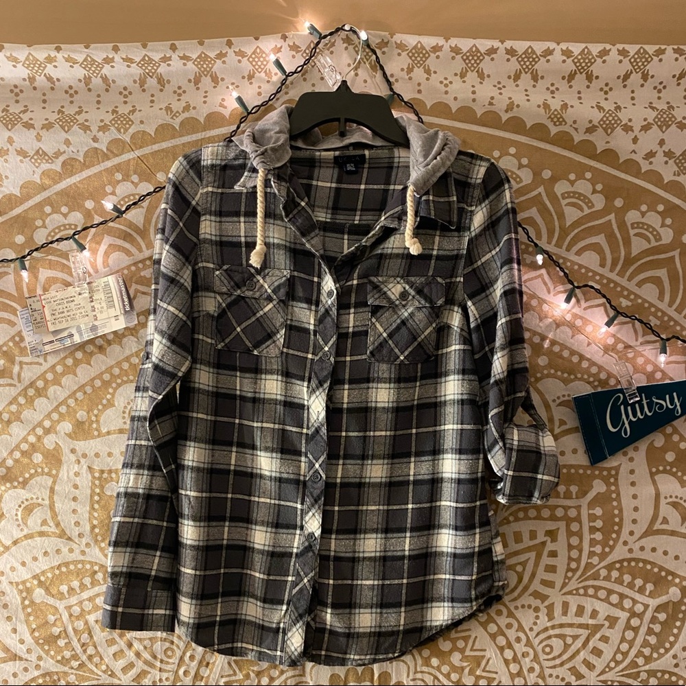 🍂3 for $20 Hoodie Flannel